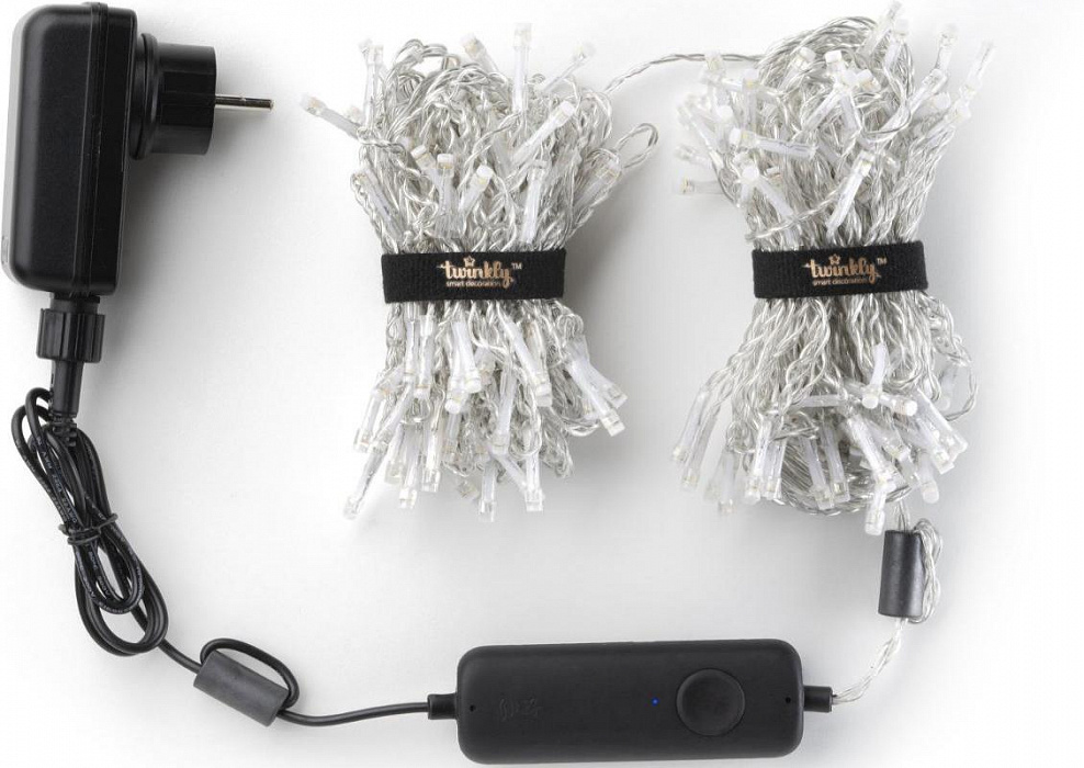Smart-гирлянда Twinkly Icicle RGB 190 (TWI190STP-TEU) купить в интернет-магазине icover