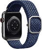 Ремешок Uniq Aspen Strap Braided (44MM-ASPOBLU) для Apple Watch 45/44/42 mm (Blue) купить в интернет-магазине icover