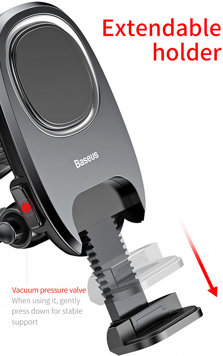 Автомобильный держатель Baseus Xiaochun Magnetic (SUCH-01) для смартфона (Black) купить в интернет-магазине icover