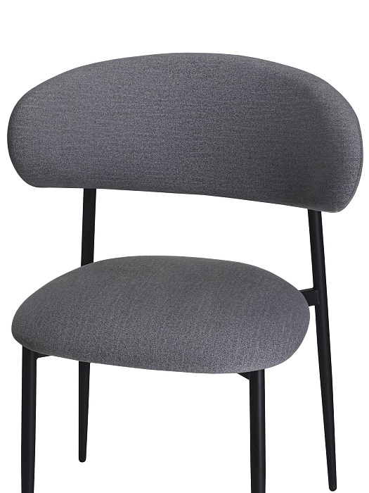 Комплект стульев Ridberg КИЛЛИН велюр 2 шт (Dark Grey) купить в интернет-магазине icover