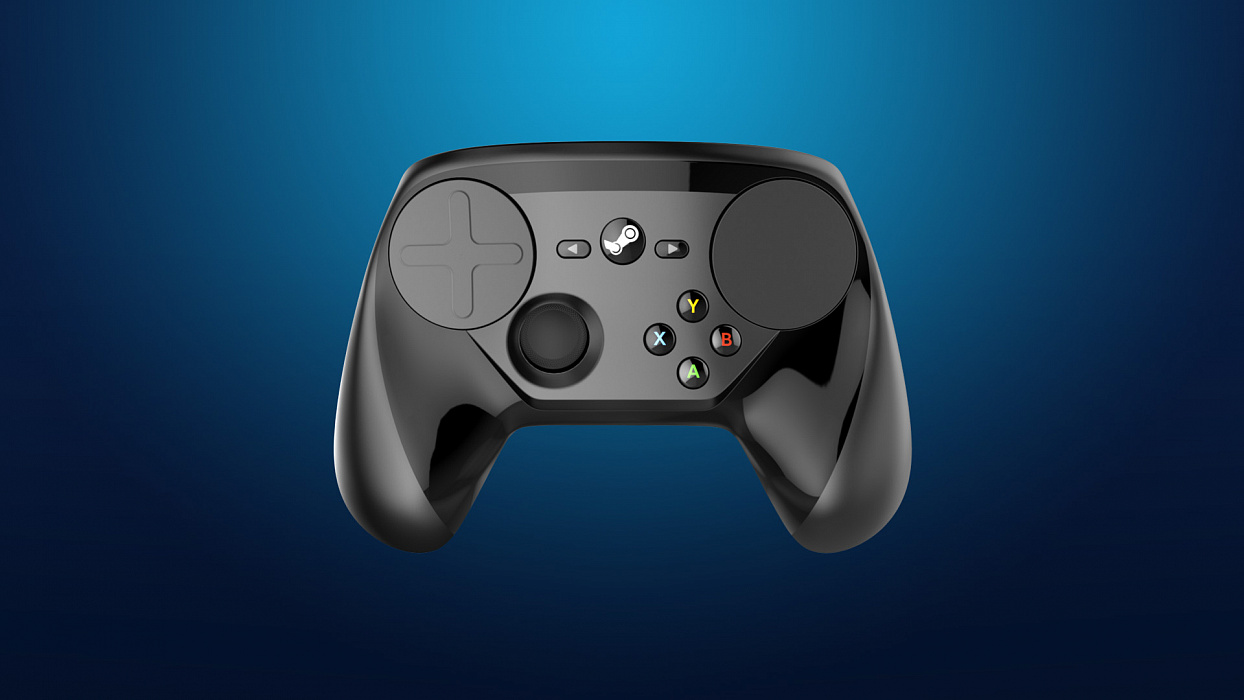 Игровой манипулятор Valve Steam Controller для PC и Mac (Black) купить в интернет-магазине icover