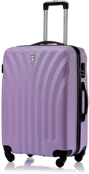 Чемодан L'Case Phuket (Light Purple) размер L купить в интернет-магазине icover
