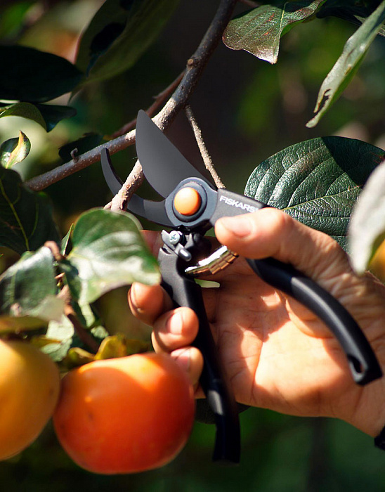Fiskars P90 (111960) - профессиональный садовый секатор (Black) купить в интернет-магазине icover