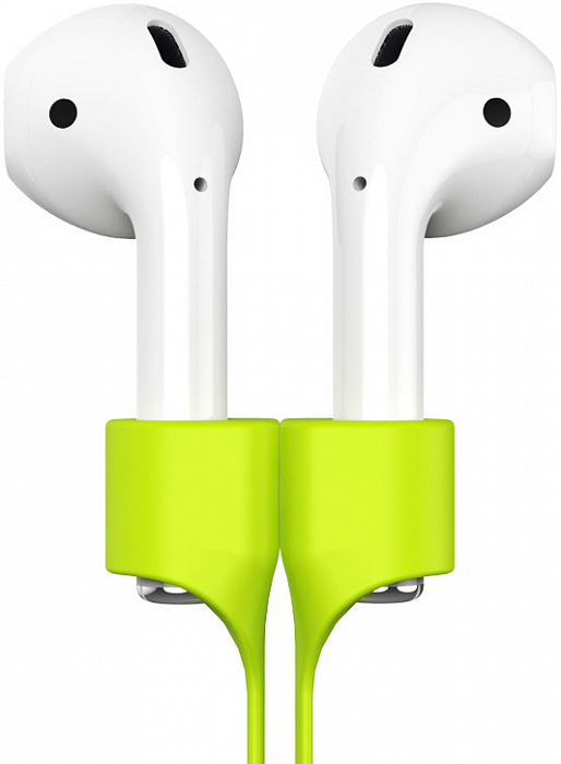 Держатель AirPods Baseus Earphone Strap для наушников Apple (Green) купить в интернет-магазине icover
