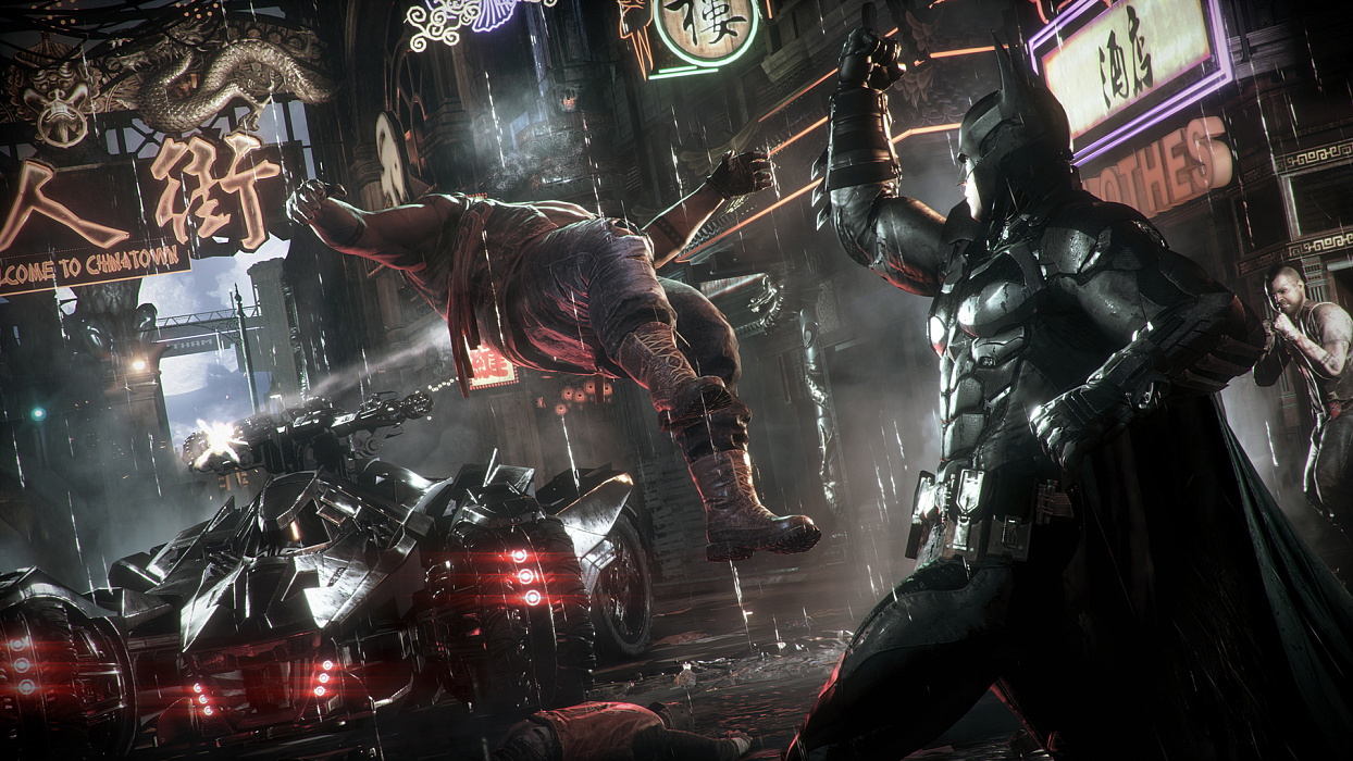 Batman: Arkham Knight (1CSC20001058) - видеоигра для PS4 (русские субтитры) купить в интернет-магазине icover