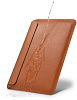 Чехол Wiwu Genuine Leather для MacBook Pro 13/Air 13 2018-2020 (Brown) купить в интернет-магазине icover