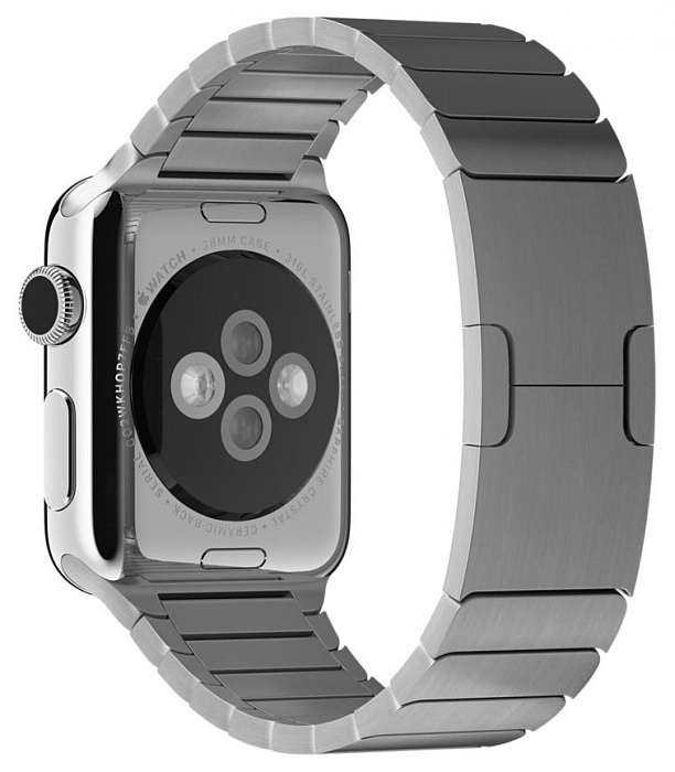 Apple Link Bracelet (MJ5G2) - блочный браслет для Apple Watch 38mm (Silver) купить в интернет-магазине icover