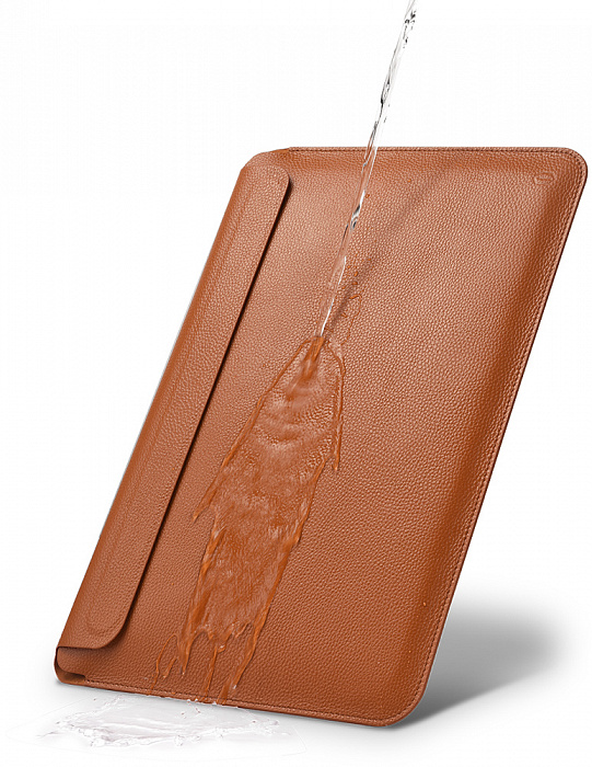 Чехол Wiwu Genuine Leather для MacBook Pro 13/Air 13 2018-2020 (Brown) купить в интернет-магазине icover