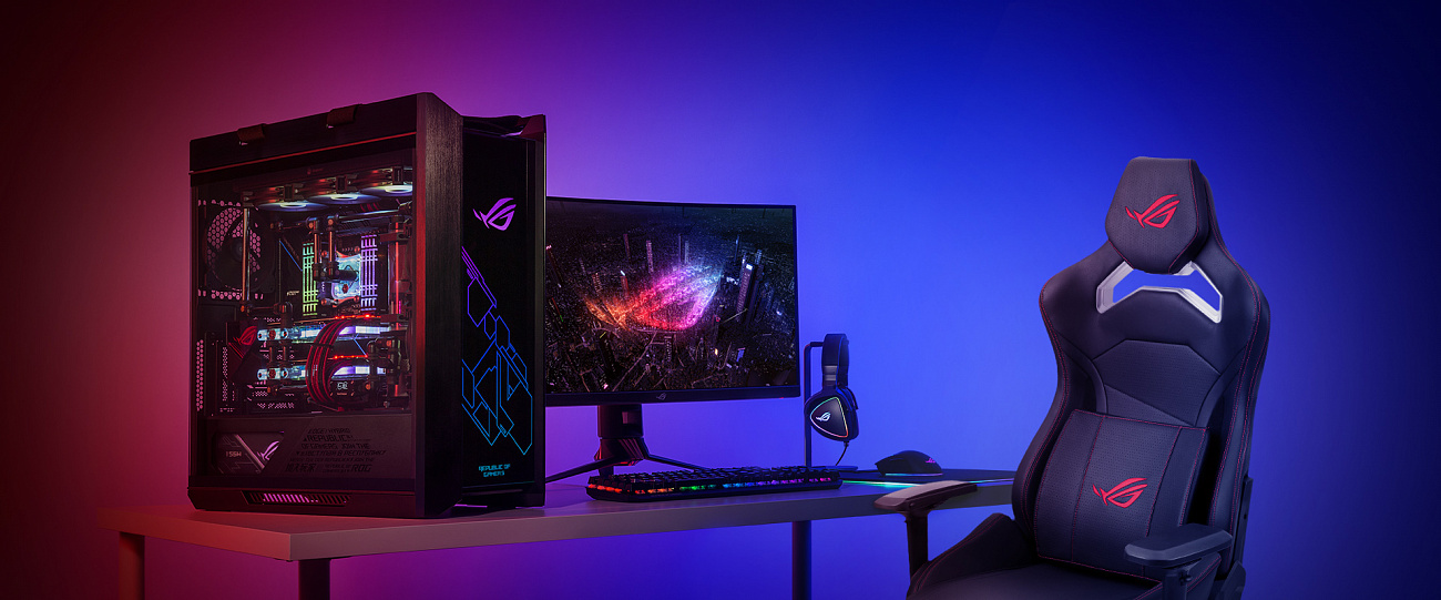Игровое кресло Asus ROG Chariot Core (90GC00D0-MSG010) купить в интернет-магазине icover
