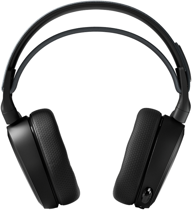Игровые беспроводные наушники SteelSeries Arctis 7+ SS61470 (Black) купить в интернет-магазине icover