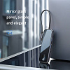 USB-концентратор Baseus Mirror Series Multifunctional Wireless Charger USB-C CAHUB-AZ0G (Black) купить в интернет-магазине icover