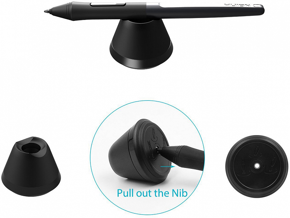 Графический планшет Huion H640P (Black) купить в интернет-магазине icover