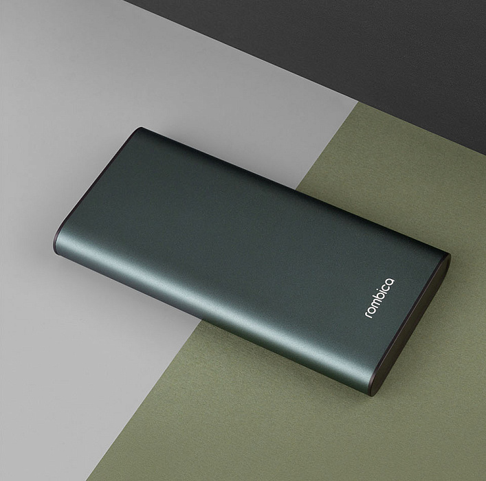 Внешний аккумулятор Rombica NEO Terra 10000 mAh (Dark Green) купить в интернет-магазине icover