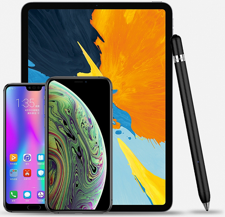 Стилус Wiwu P301 для iOS/Android (Black) купить в интернет-магазине icover