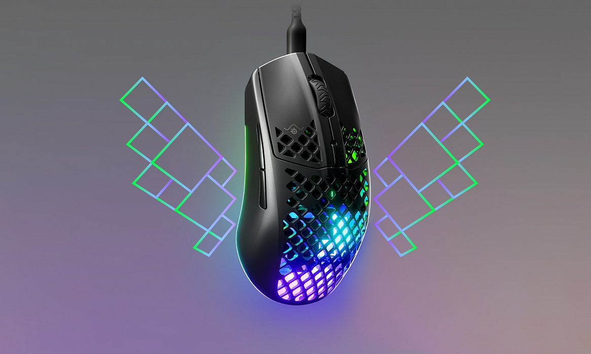 Игровая мышь Steelseries Aerox 3 (Black) купить в интернет-магазине icover