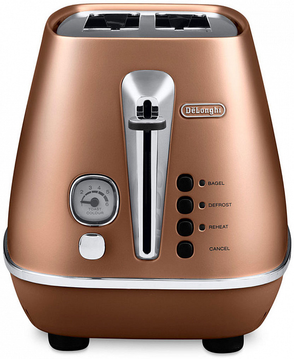 DeLonghi Distinta CTI 2103 - тостер (Copper) купить в интернет-магазине icover