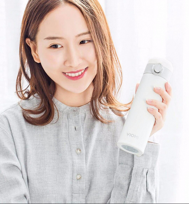 Термос Xiaomi Viomi Stainless Vacuum Cup 300 ml (White) купить в интернет-магазине icover