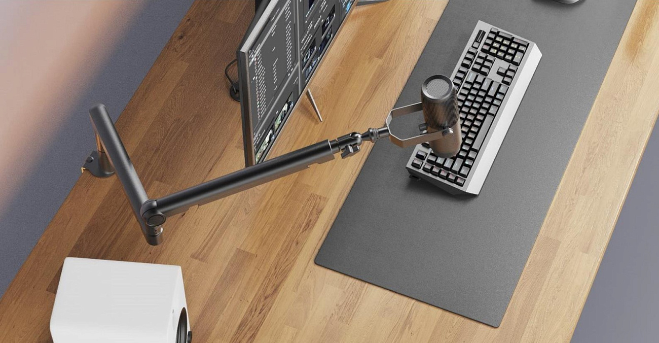 Микрофонная стойка Thronmax Twist boom arm S6-TM01 (Black) купить в интернет-магазине icover