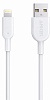 Дата-кабель для iPod, iPhone, iPad Anker Powerline II 0.9m USB-Lightning A8432H21 (White) купить в интернет-магазине icover