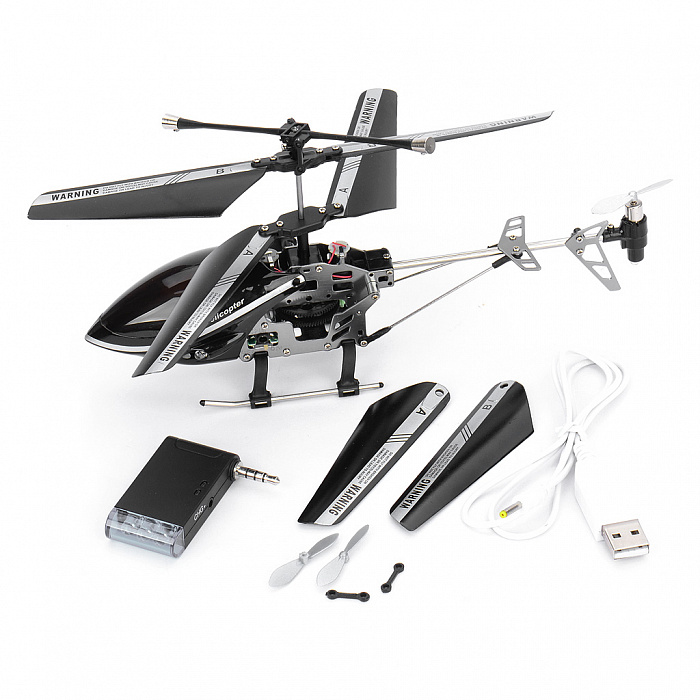 I-Helicopter HC-777-170 - радиоуправляемый вертолет (Black) купить в интернет-магазине icover