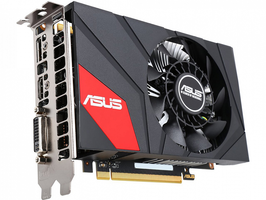 Видеокарта Asus GeForce GTX 950 Mini 2Gb 128bit (Black) купить в интернет-магазине icover