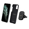 Автомобильный держатель Pitaka MagEZ Mount Qi Combo (CMS003QCP) с беспроводной зарядкой (Black) купить в интернет-магазине icover