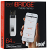 Leef iBridge Mobile Memory 64 Gb (LIB000WW064R6) - внешний накопитель (White) купить в интернет-магазине icover