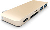 USB-хаб Satechi Combo Hub 3 in 1 USB Type-C B019PHF9UO (Gold) купить в интернет-магазине icover