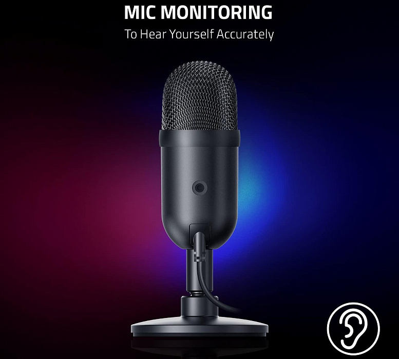 Микрофон Razer Seiren V2 X RZ19-04050100-R3M1 (Black) купить в интернет-магазине icover