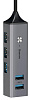 Хаб Baseus Cube USB to 3xUSB 3.0+2xUSB 2.0 CAHUB-C0G (Dark Grey) купить в интернет-магазине icover