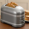 Тостер на 2 хлебца KitchenAid Artisan 2-Slice Automatic Toaster 5KMT2204EMS (Medallion Silver) купить в интернет-магазине icover