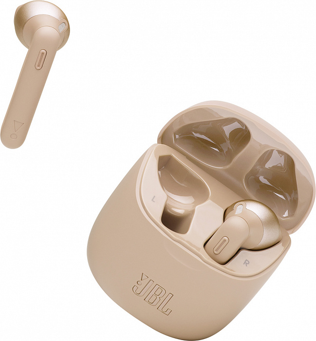 Беспроводные наушники JBL Tune 225TWS (Gold) купить в интернет-магазине icover