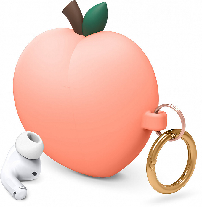Чехол Elago Silicone Peach (EAPP-PEACH-PE) для AirPods Pro (Peach) купить в интернет-магазине icover