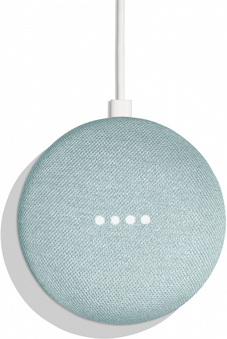 Умная колонка Google Home Mini (Aqua) купить в интернет-магазине icover