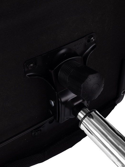 Кресло руководителя Бюрократ CH-NOVA SL сетка/ткань/металл (Black/Chrome) купить в интернет-магазине icover