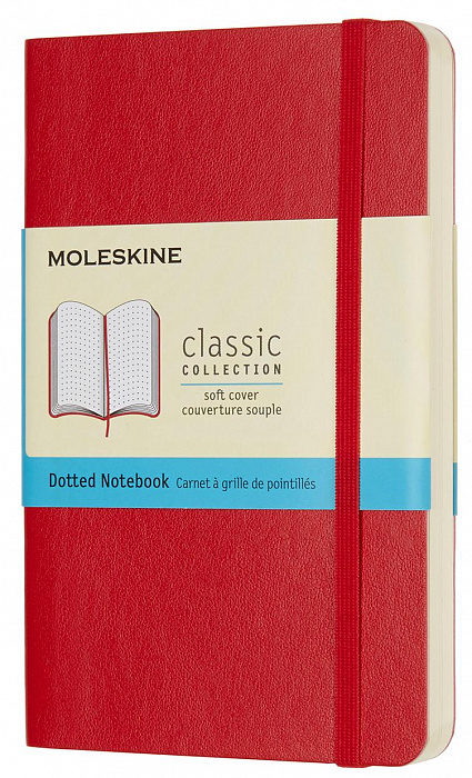 Блокнот Moleskine Classic Soft 90x130, 96 листов 430930(QP614F2) купить в интернет-магазине icover