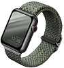 Ремешок Uniq Aspen Strap Braided (44MM-ASPGRN) для Apple Watch 45/44/42 mm (Green) купить в интернет-магазине icover