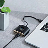 Хаб Baseus Square round (CAHUB-AY01) 4-in-1 USB HUB Adapter (Black) купить в интернет-магазине icover