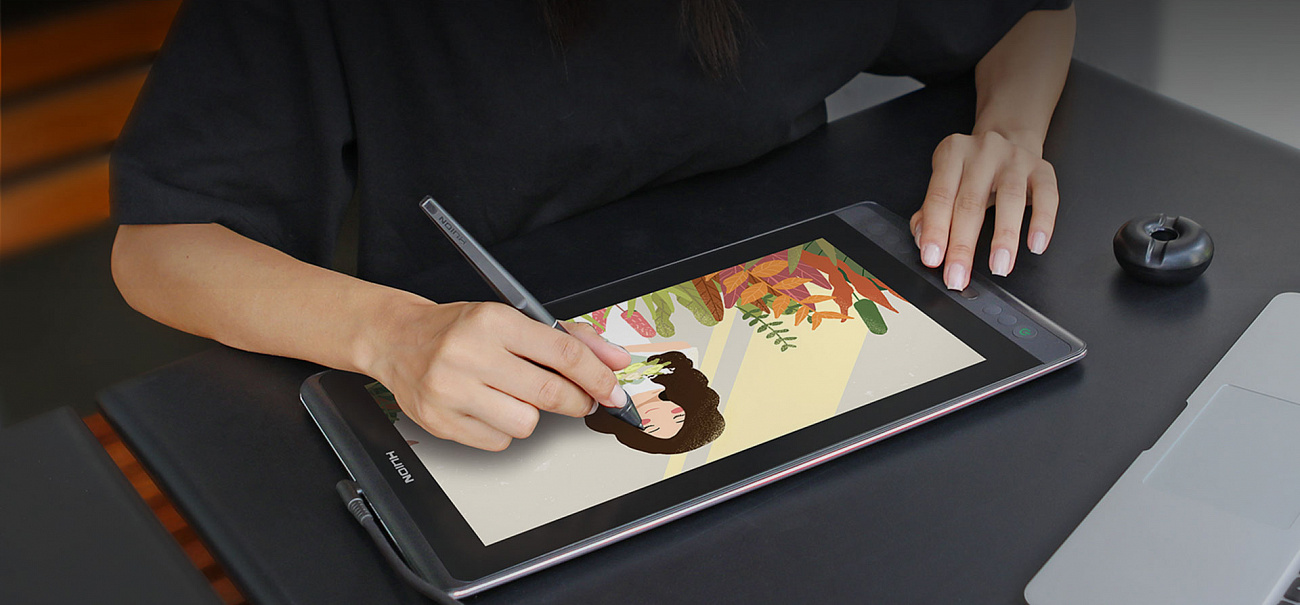 Графический планшет Huion Kamvas GT-13 Pro 13" (Black) купить в интернет-магазине icover