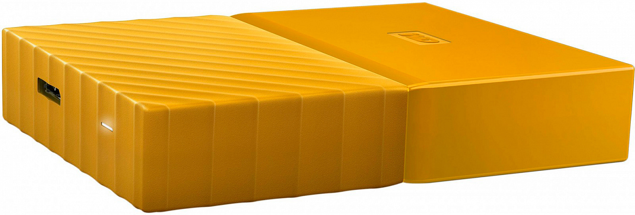 Внешний жесткий диск Western Digital My Passport 2.5" USB 3.0 4Tb HDD WDBUAX0040BYL-EEUE (Yellow) купить в интернет-магазине icover