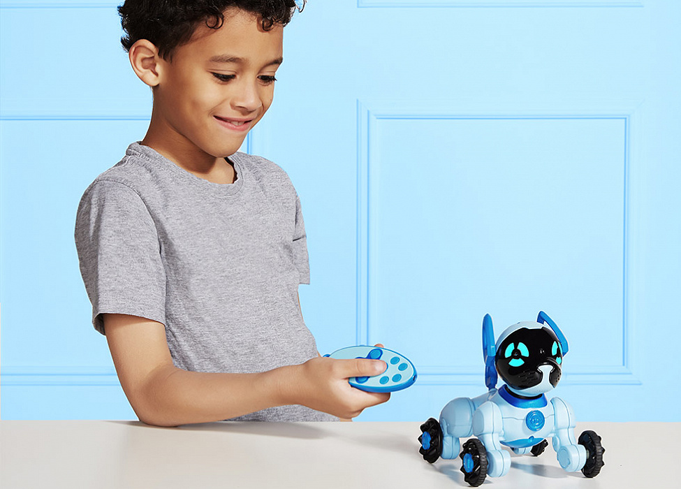 Робот WowWee Chippies 2804-3818 (Blue) купить в интернет-магазине icover