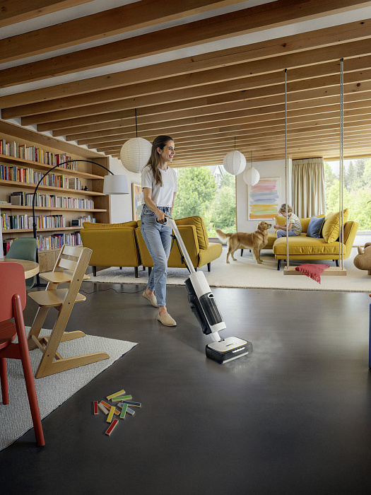 Вертикальный паропылесос Karcher SCV 4 Steam Vac 1.056-530.0 (White) купить в интернет-магазине icover