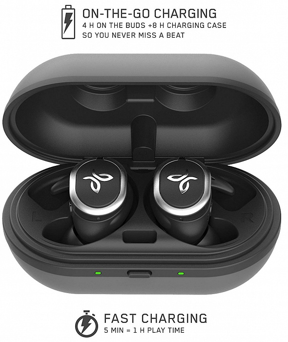 Беспроводные наушники Jaybird Run (Black) купить в интернет-магазине icover