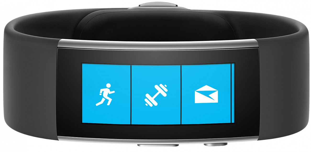 Microsoft Band 2 Large - спортивный браслет (Black) купить в интернет-магазине icover