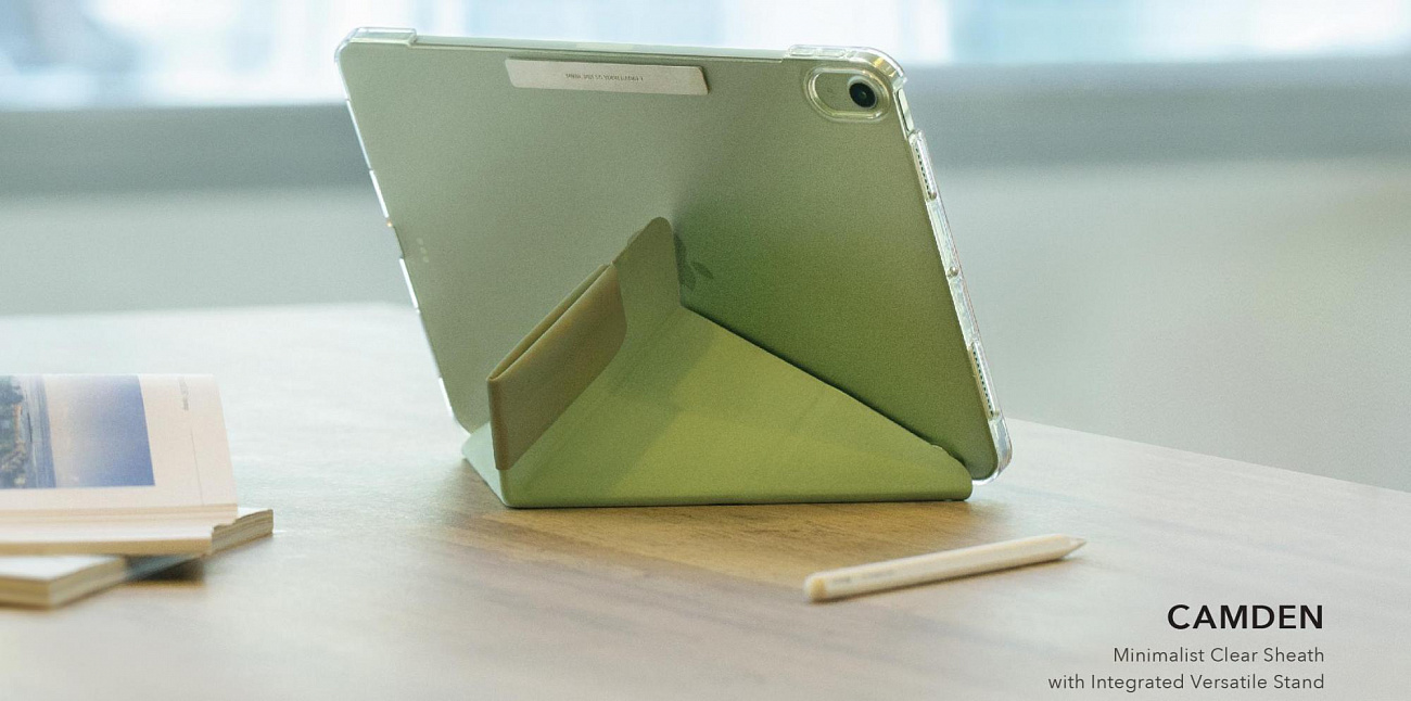 Чехол Uniq Camden для iPad Air 10.9'' 2020 (Green) купить в интернет-магазине icover