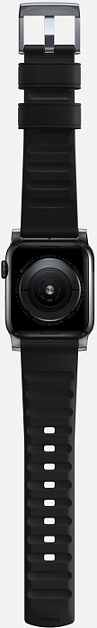 Ремешок Nomad Active Strap Pro (NM1A41SNW0) для Apple Watch 42/44 mm (Black/Silver) купить в интернет-магазине icover