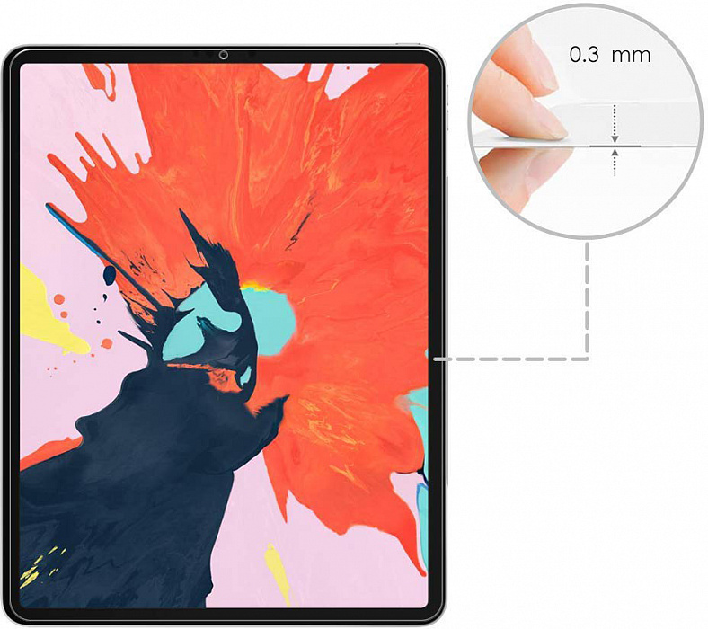 Комплект Baseus Simplism Y-Type Leather LTAPIPD-ASM01 + Tempered Glass SGAPIPD-CX02 для iPad Pro 11 (Black) купить в интернет-магазине icover