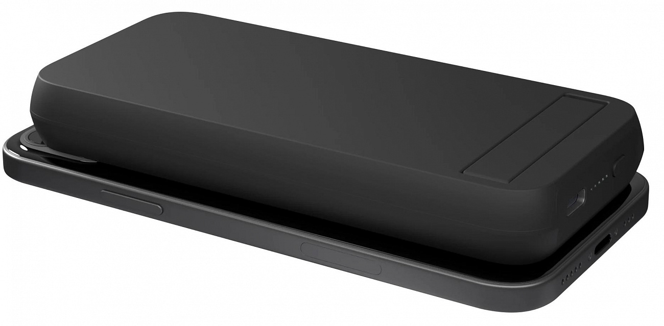 Внешний аккумулятор Zens Magnet Wireless Powerbank 10000 mAh ZEPP04M/00 (Black) купить в интернет-магазине icover