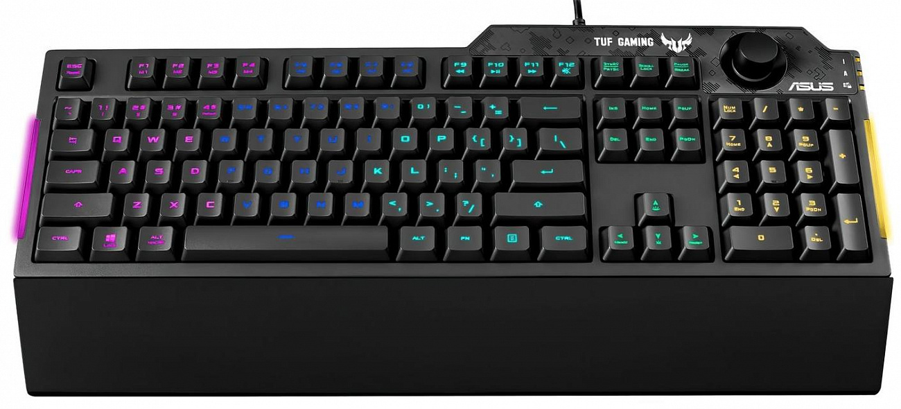Игровая клавиатура Asus TUF Gaming K1 90MP01X0-BKRA00 (Black) купить в интернет-магазине icover