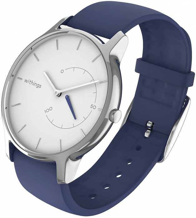 Умные часы Withings Move Timeless 38mm (White/Blue) купить в интернет-магазине icover